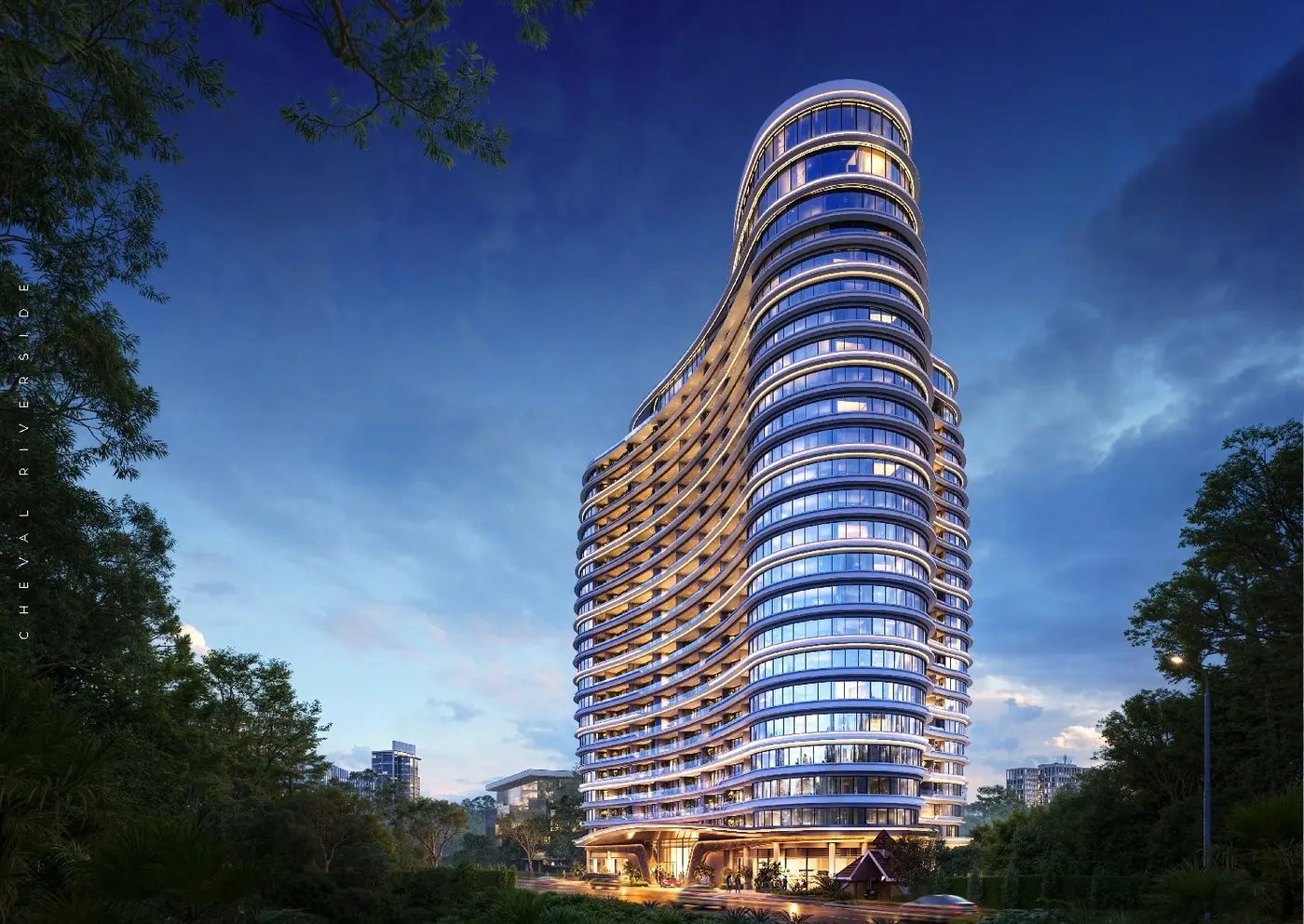 Wizualizacja inwestycji Cheval Riverside, ujęcie 1