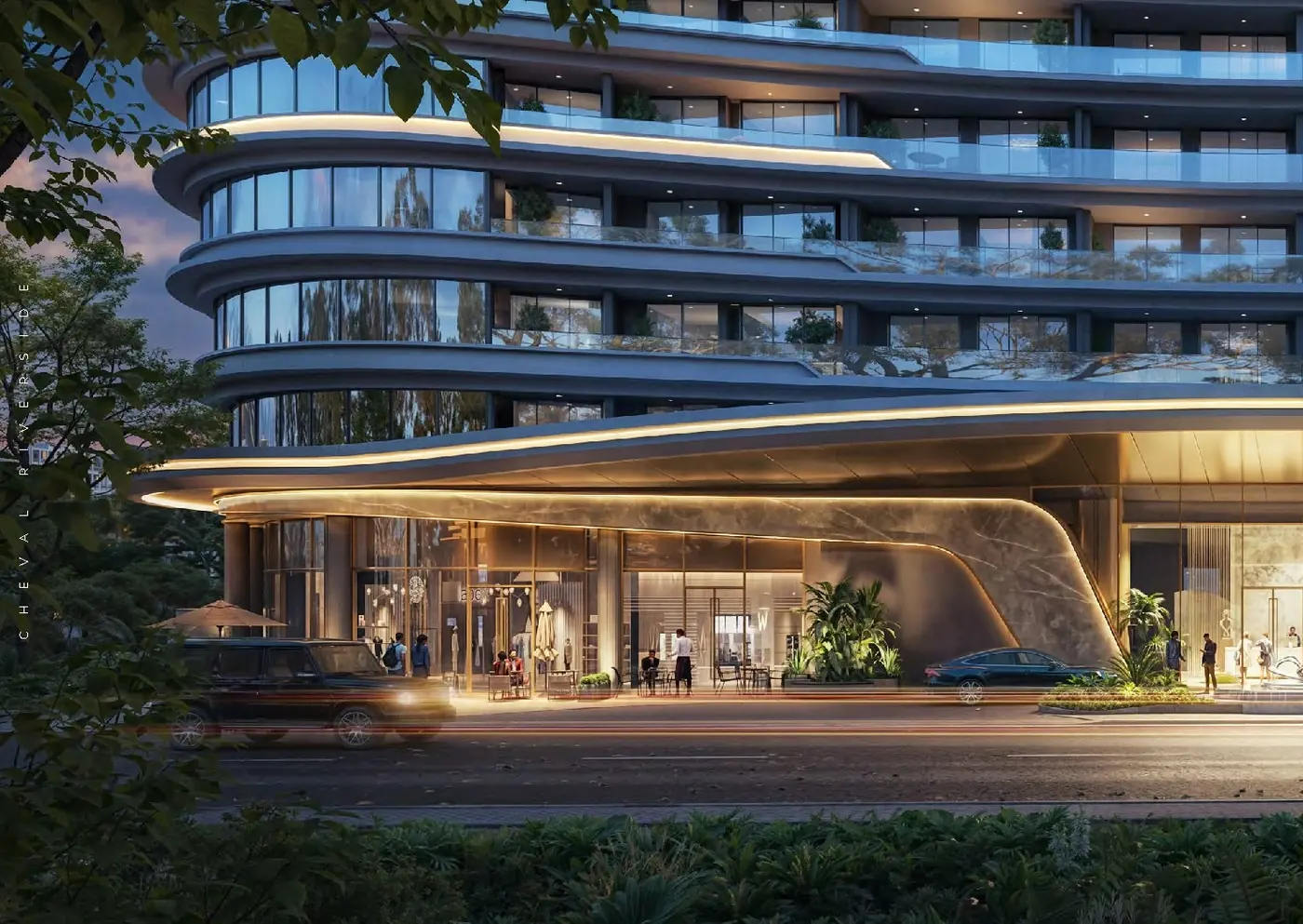 Wizualizacja inwestycji Cheval Riverside, ujęcie 3
